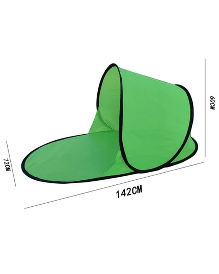 Tente de camping monocouche à ouverture rapide et protection solaire, abri pare-soleil portable pour la plage et l’extérieur SG8A