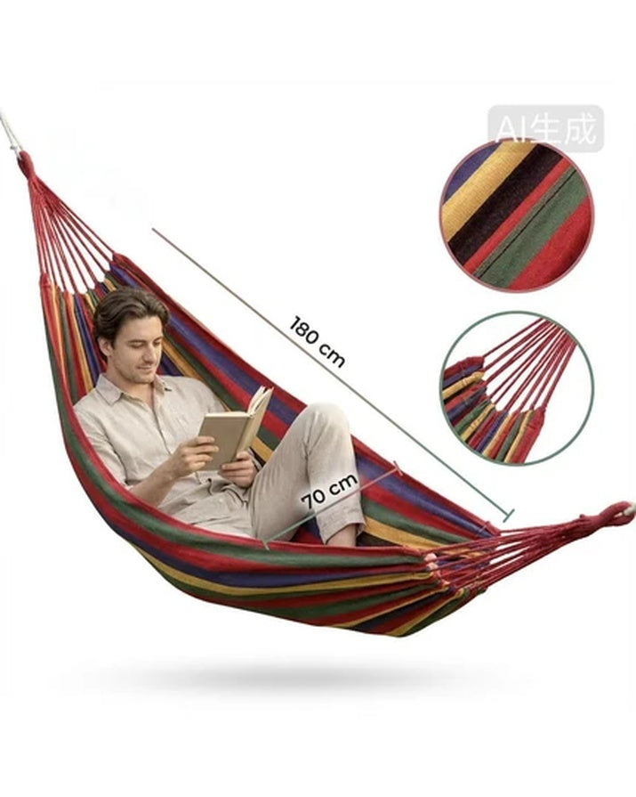 Factory Wholesale Custom Canvas Hammock Folding Heavy Duty Portable