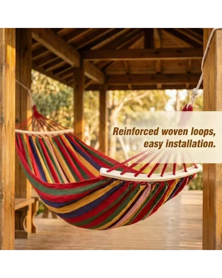 Factory Wholesale Custom Canvas Hammock Folding Heavy Duty Portable