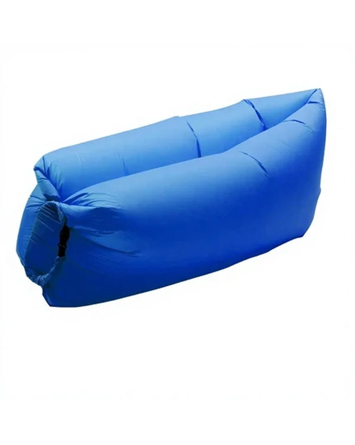 Aufblasbares Freizeitsofa aus Oxford-Stoff, tragbarer Outdoor-Loungestuhl, 200 x 70 cm, SG10B