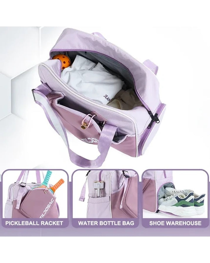 Women's Pickleball Premium Outdoor Sports Multi-Functional Tote Bag