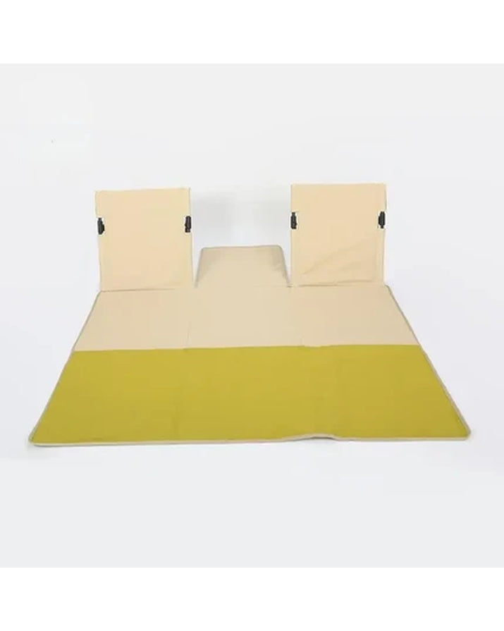Modern Foldable Lawn Chair with Non-Slip Moisture-Proof Oxford Fabric