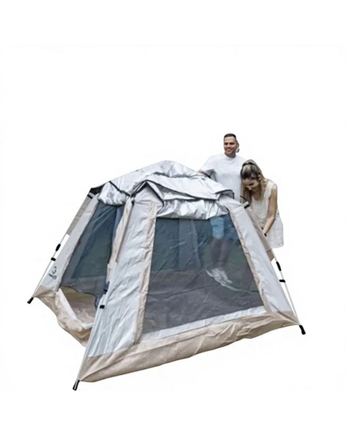 Portable Four-Season Quick-Open Pop-up One Bedroom Steel Poles Tube
