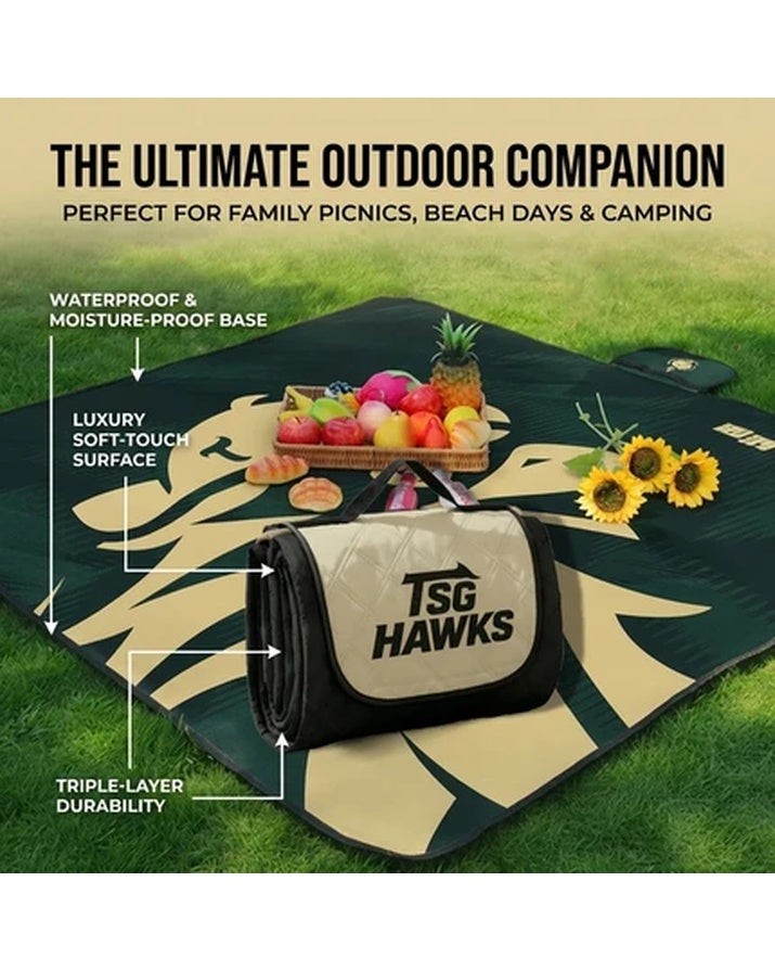 Portable Foldable Three Layer Woven Printed 210D Oxford Fabric