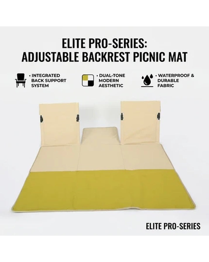 Modern Foldable Lawn Chair with Non-Slip Moisture-Proof Oxford Fabric
