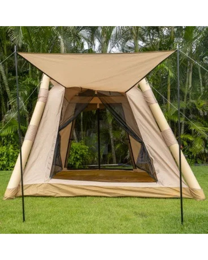 Portable Four-Season Quick-Open Pop-up One Bedroom Steel Poles Tube