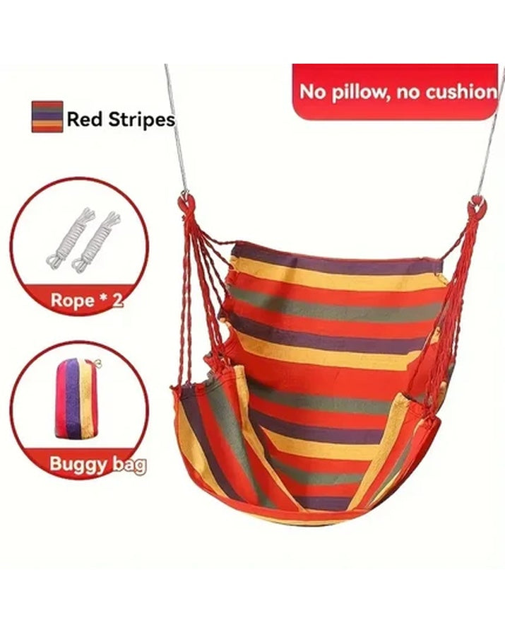 Dorm Canvas Modern Rocking Hammock Chair SG14B Model Polyester Cotton